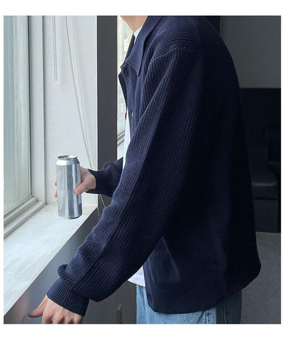 LP | Cardigan con risvolto