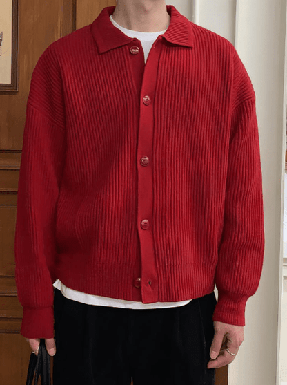 LP | Cardigan con risvolto