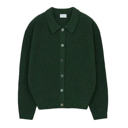 LP | Cardigan con risvolto