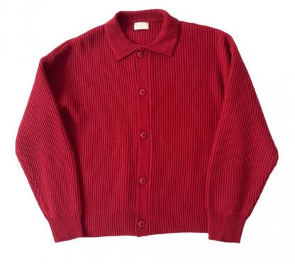 LP | Cardigan con risvolto
