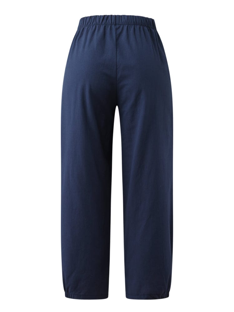LP | Pantaloni in cotone alla caviglia