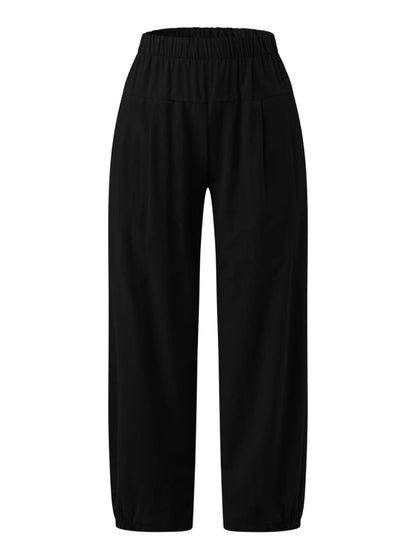 LP | Pantaloni in cotone alla caviglia