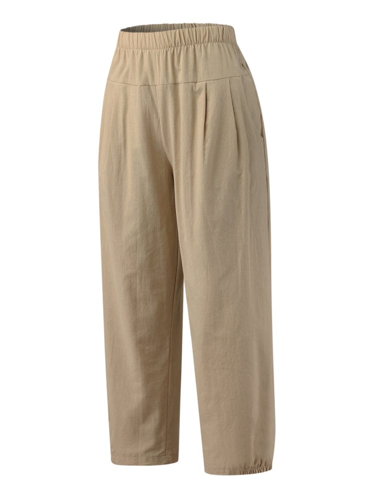 LP | Pantaloni in cotone alla caviglia