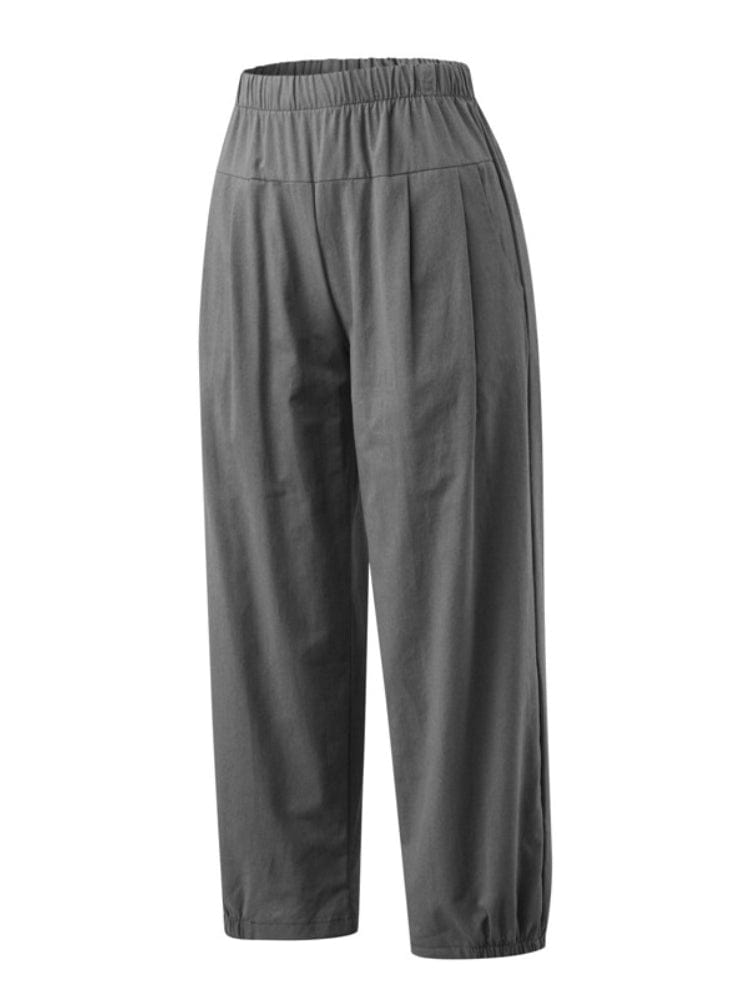 LP | Pantaloni in cotone alla caviglia
