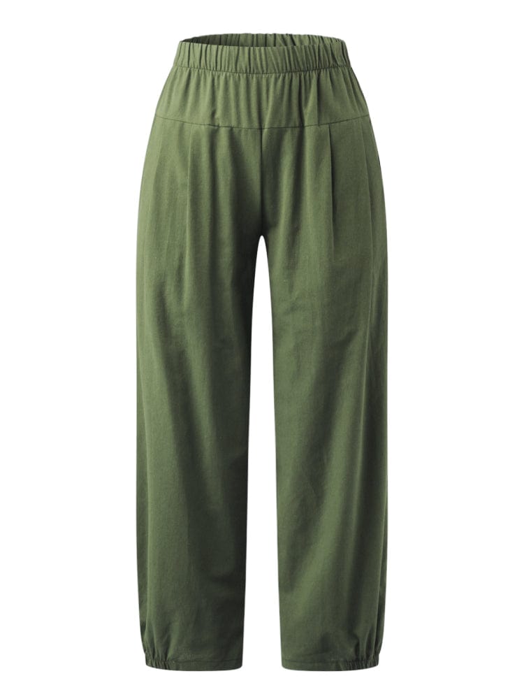 LP | Pantaloni in cotone alla caviglia