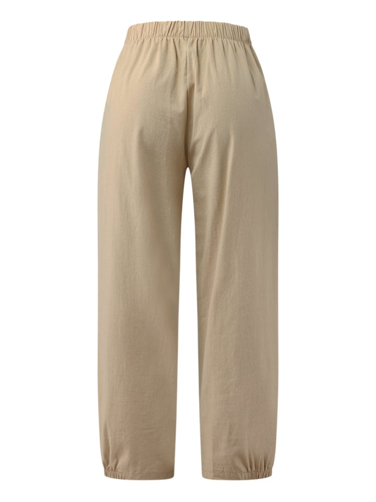 LP | Pantaloni in cotone alla caviglia
