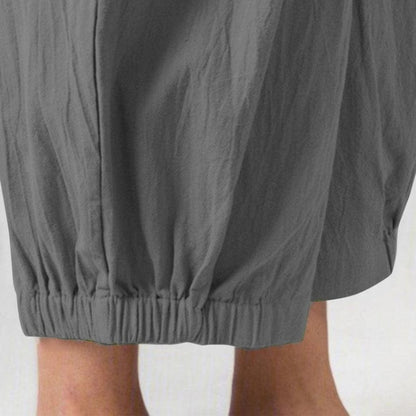 LP | Pantaloni in cotone alla caviglia