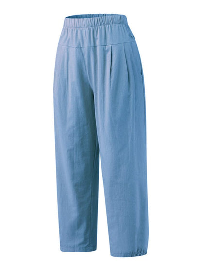 LP | Pantaloni in cotone alla caviglia
