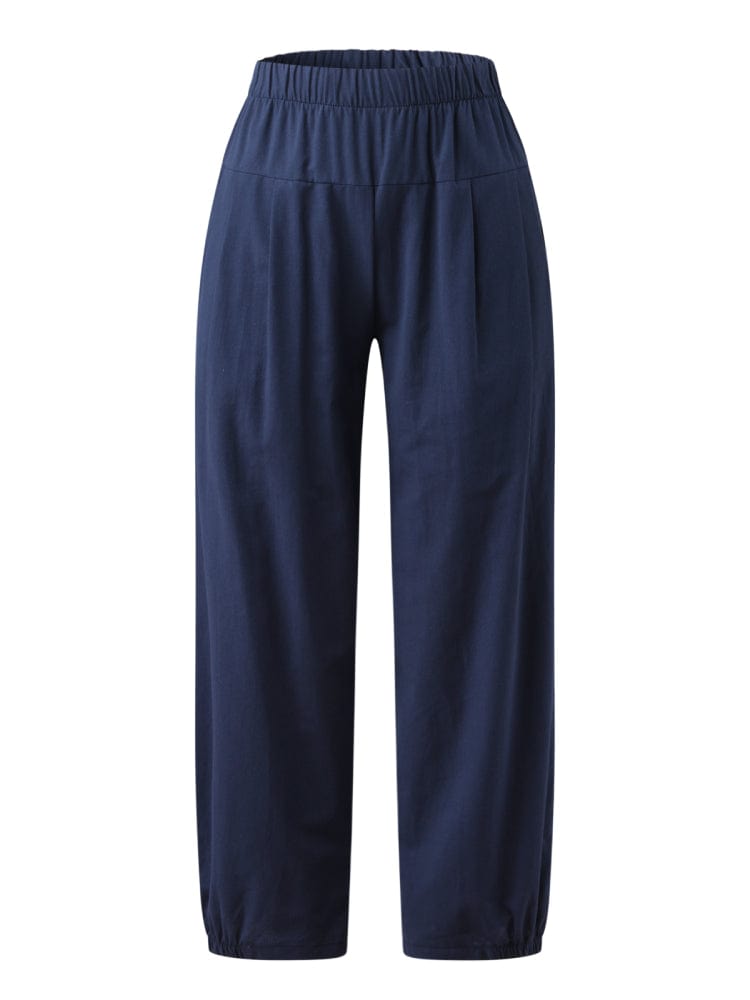 LP | Pantaloni in cotone alla caviglia