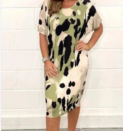 LP | Abito casual con stampa leopardata
