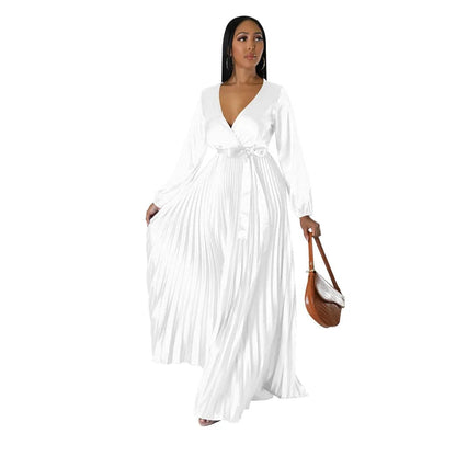 LP | Abito casual monocolore con maniche lunghe