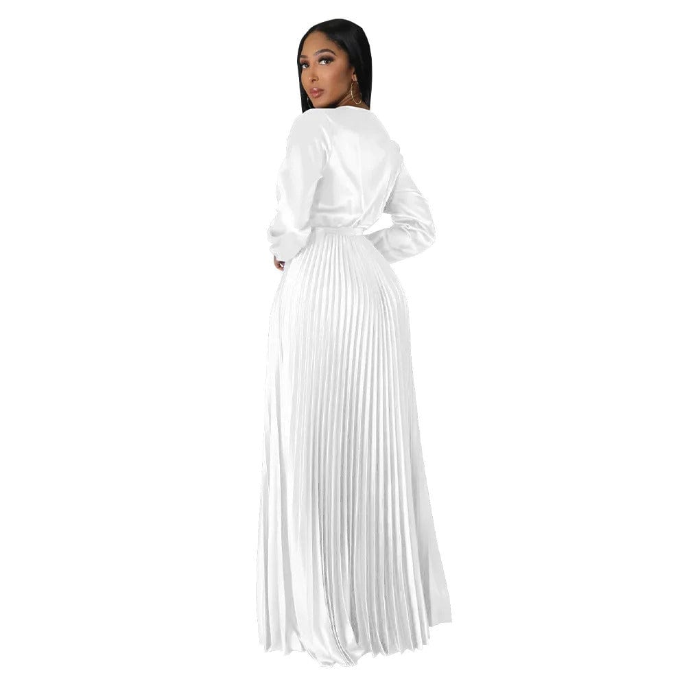 LP | Abito casual monocolore con maniche lunghe