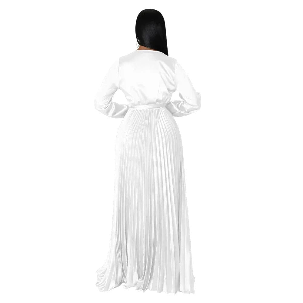 LP | Abito casual monocolore con maniche lunghe