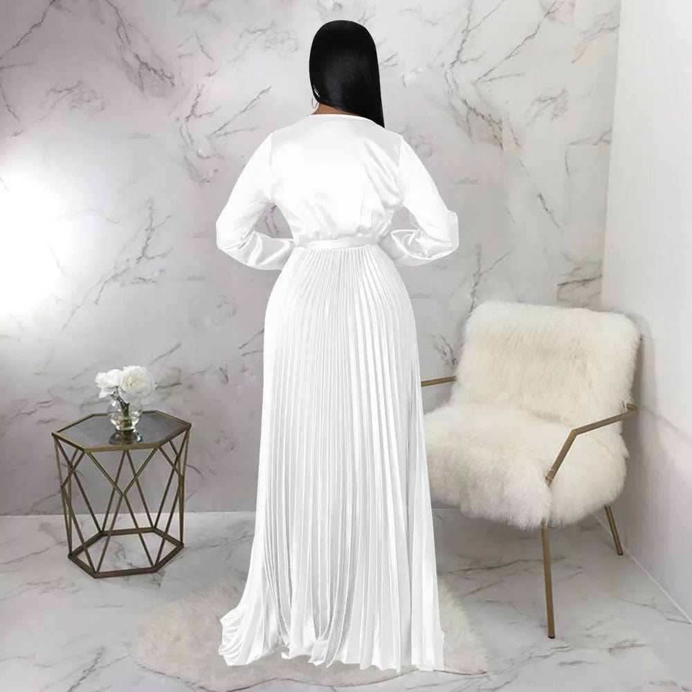 LP | Abito casual monocolore con maniche lunghe