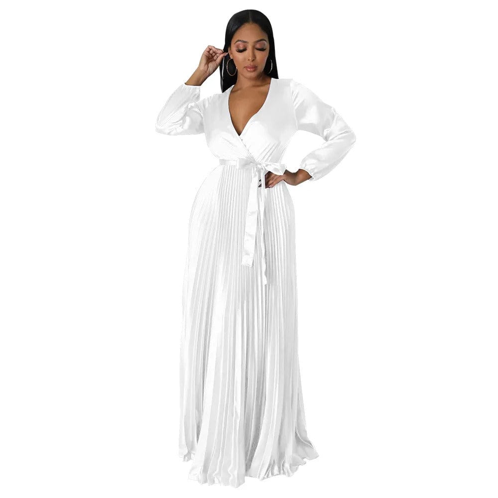 LP | Abito casual monocolore con maniche lunghe