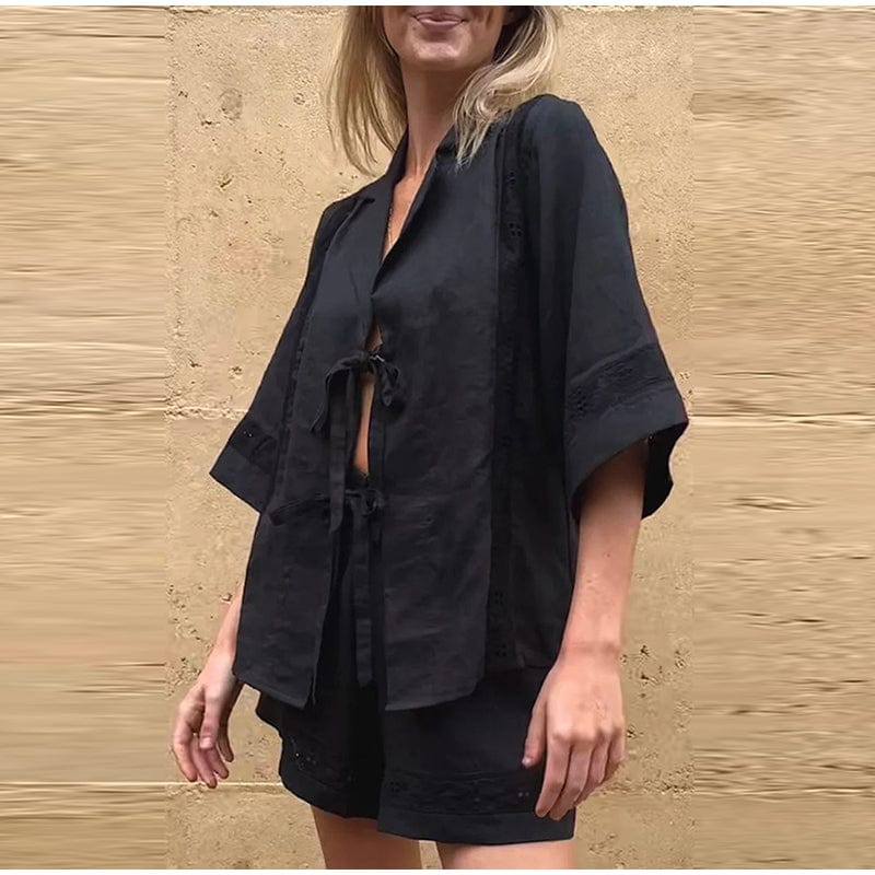 LP | Abiti ricamati con pantaloncini