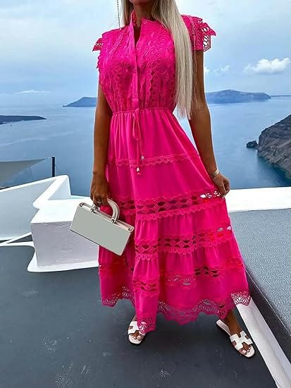 LP | Abito elegante in pizzo