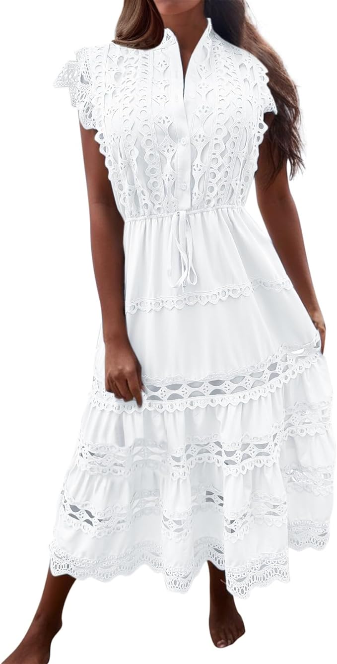 LP | Abito elegante in pizzo