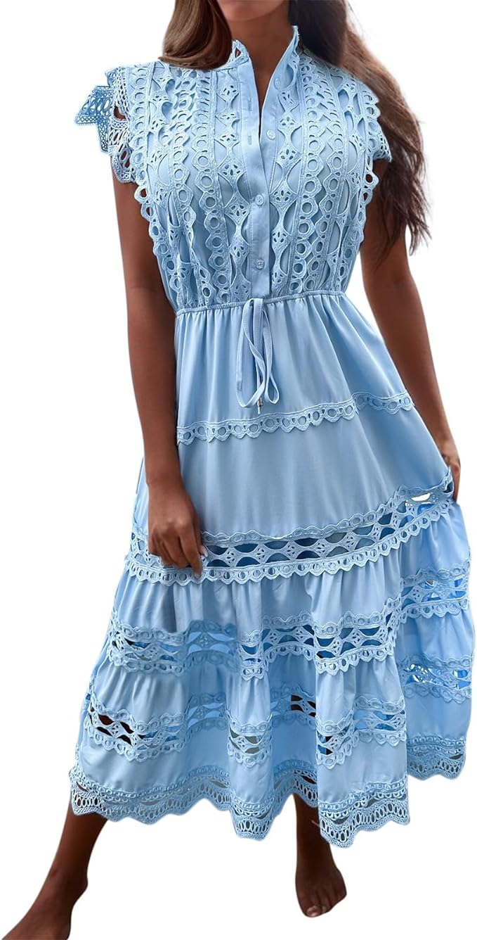 LP | Abito elegante in pizzo