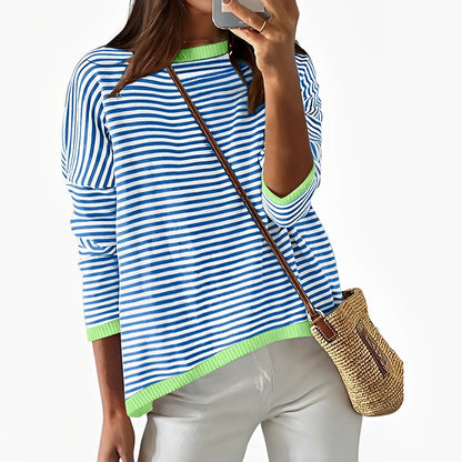 LP | Camicia a maniche lunghe in cotone a righe