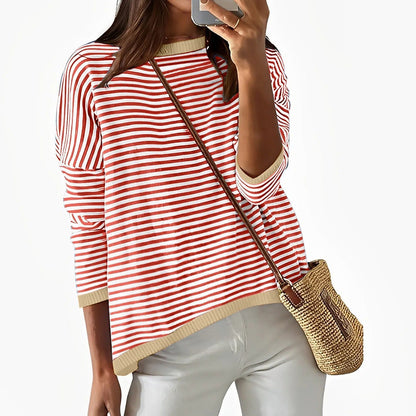 LP | Camicia a maniche lunghe in cotone a righe