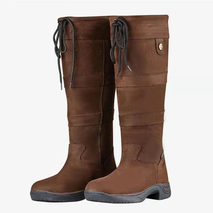 LP | Stivali boho western al ginocchio