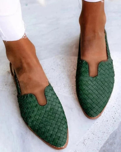 LP | Ballerine slip-on in tessuto