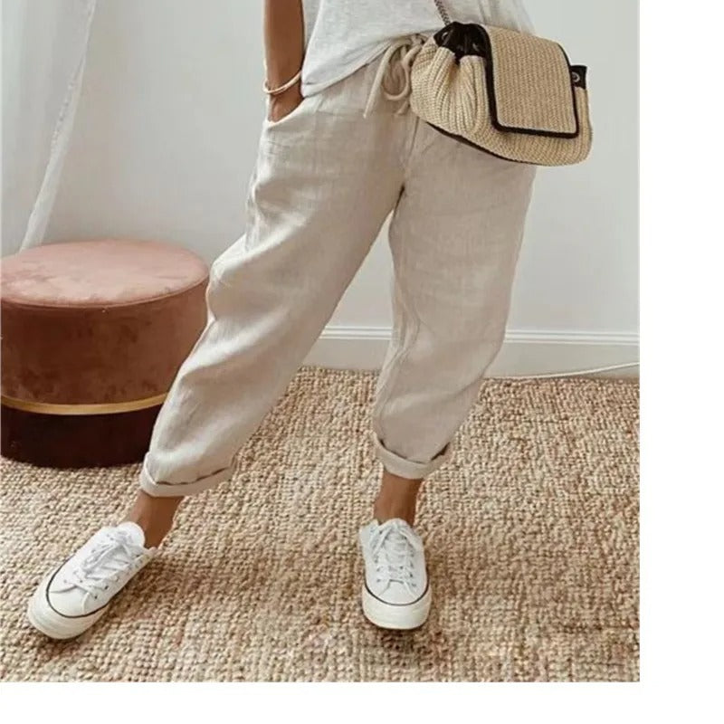 LP | Pantaloni estivi in cotone bohémien