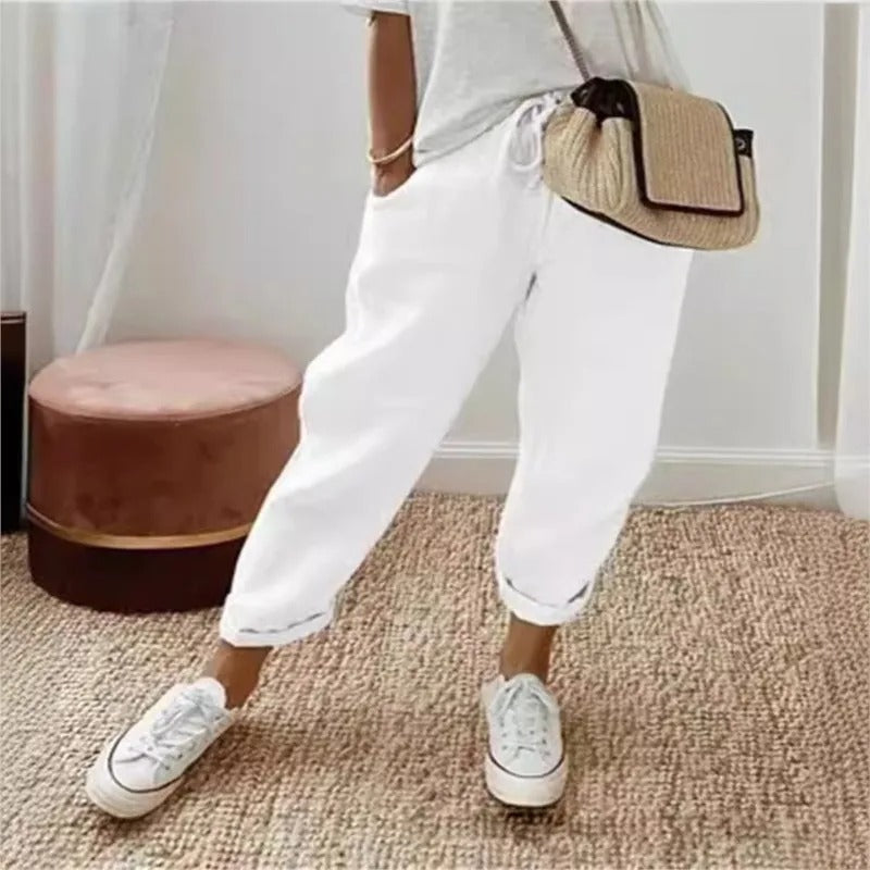 LP | Pantaloni estivi in cotone bohémien