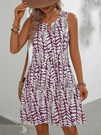 LP | Mini abito senza maniche Boho Vintage