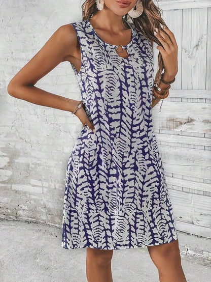 LP | Mini abito senza maniche Boho Vintage