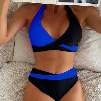 LP | Sexy bikini senza schienale con cinturino incrociato
