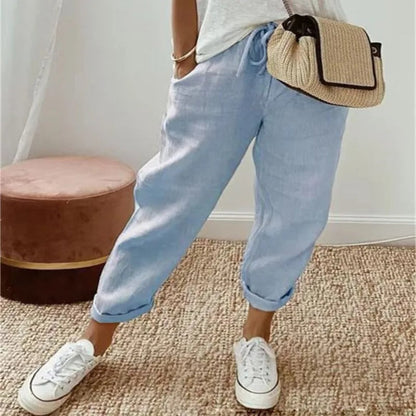 LP | Pantaloni estivi in cotone bohémien