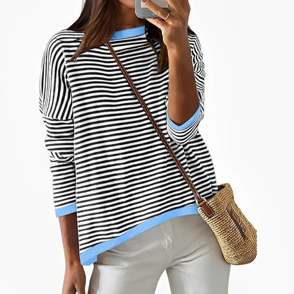 LP | Camicia a maniche lunghe in cotone a righe