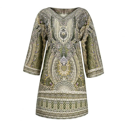 LP | Mini abito allentato in stile boho