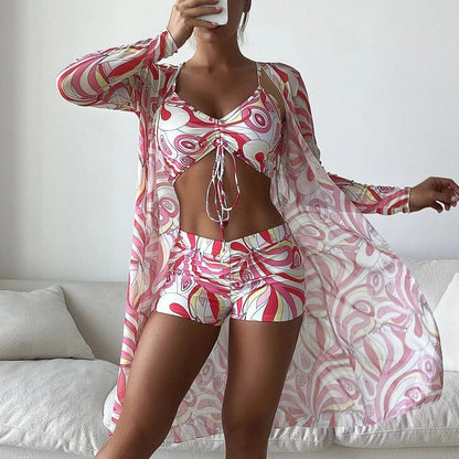LP | Costume da bagno 3 pezzi a fantasia