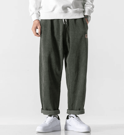 LP | Pantaloni di velluto a coste alla moda per uomo in stile vintage