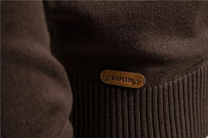 LP | Maglia da uomo con collo a mezza zip e maniche lunghe