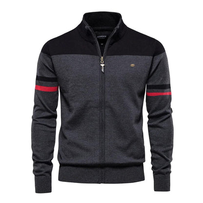 LP | Maglia da uomo con collo a mezza zip e maniche lunghe