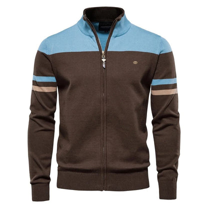 LP | Maglia da uomo con collo a mezza zip e maniche lunghe