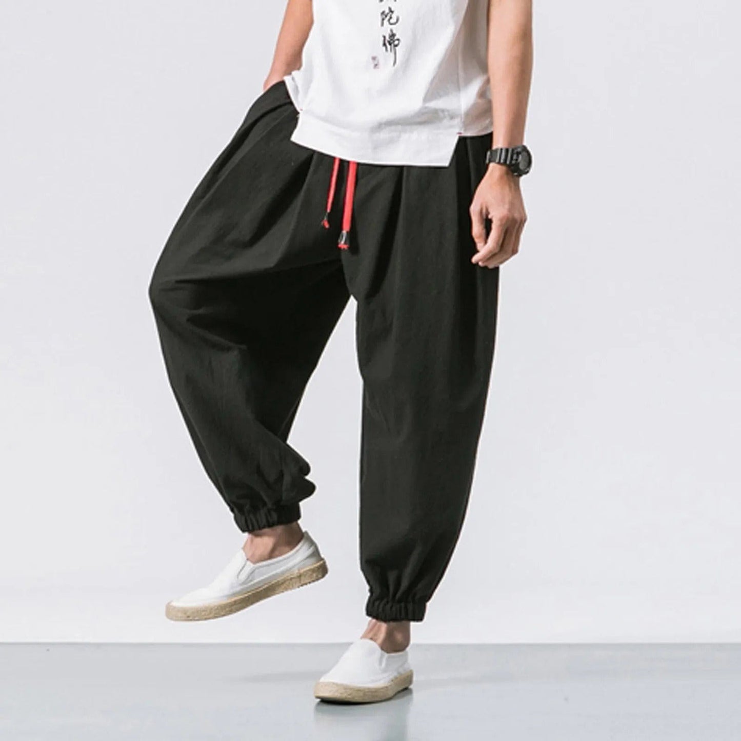 LP | Pantaloni unisex in velluto a coste dalla vestibilità ampia