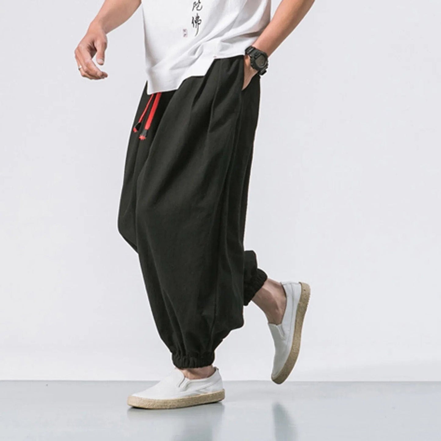 LP | Pantaloni unisex in velluto a coste dalla vestibilità ampia