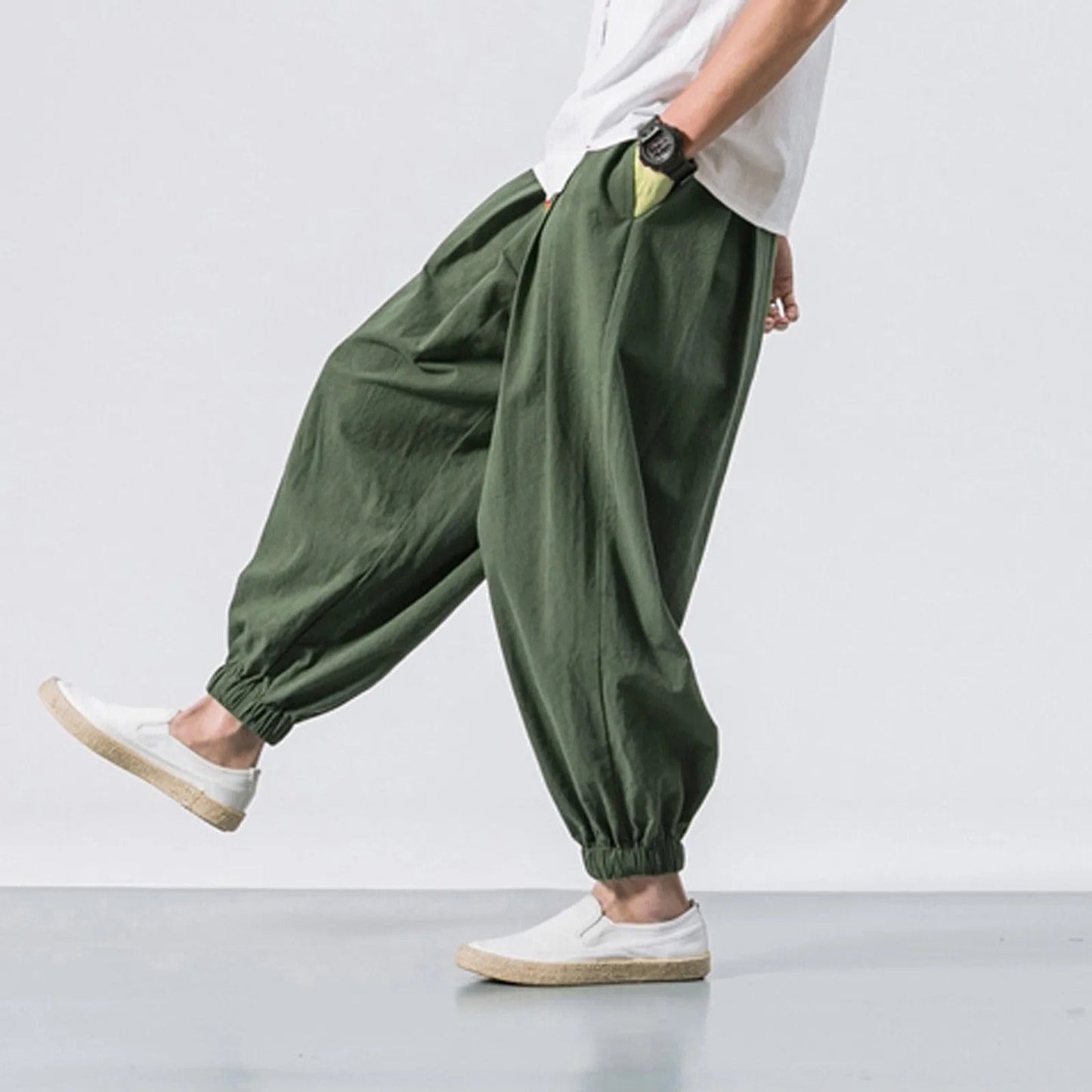 LP | Pantaloni unisex in velluto a coste dalla vestibilità ampia