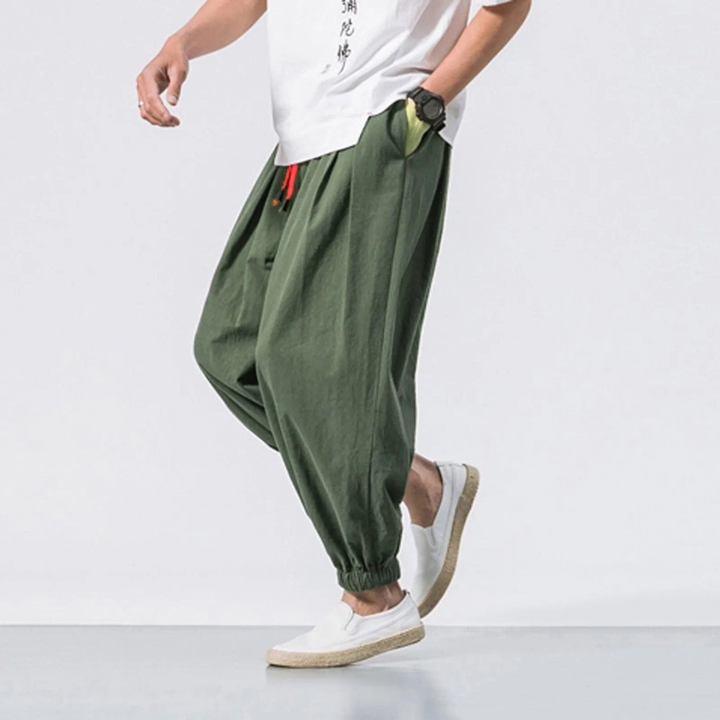 LP | Pantaloni unisex in velluto a coste dalla vestibilità ampia