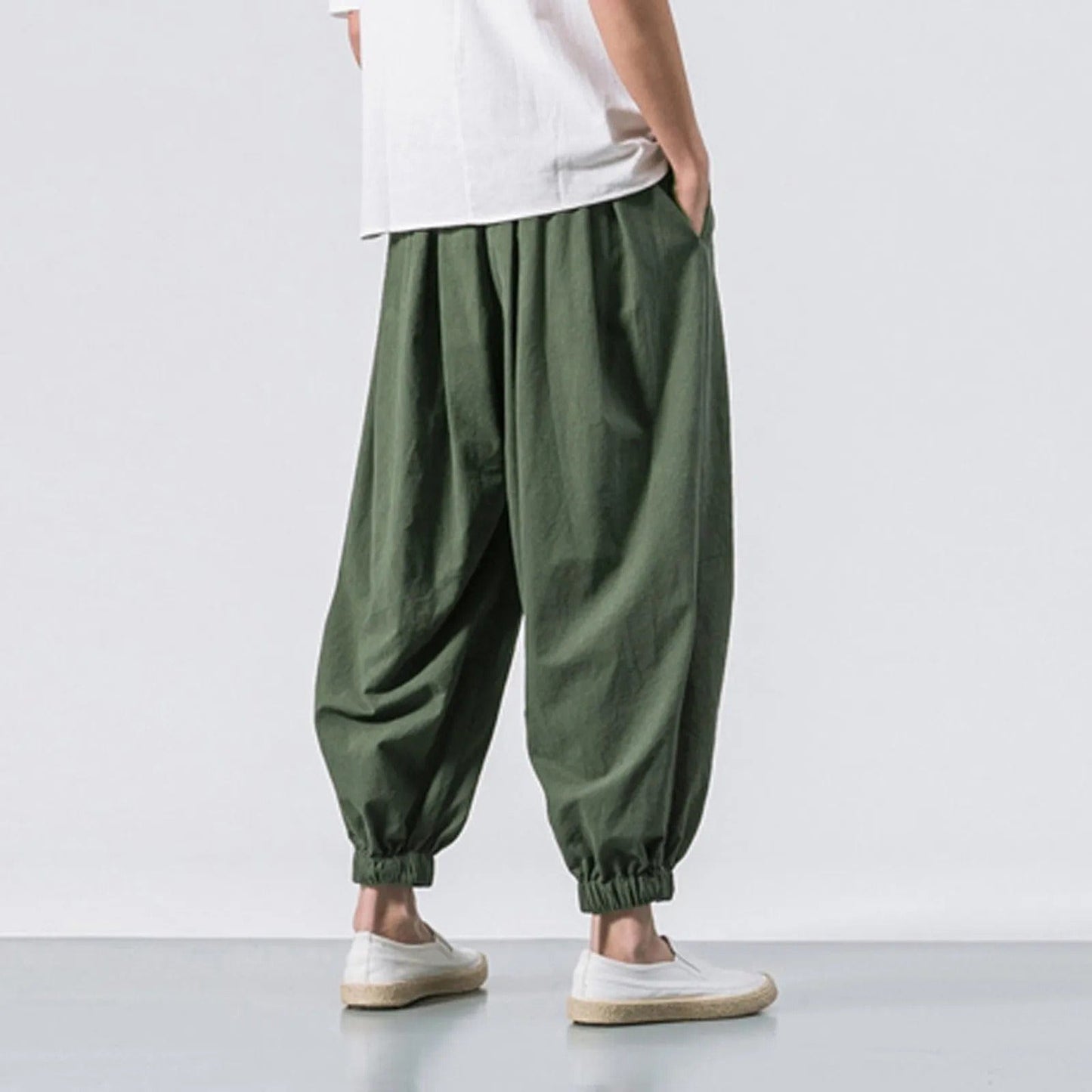 LP | Pantaloni unisex in velluto a coste dalla vestibilità ampia