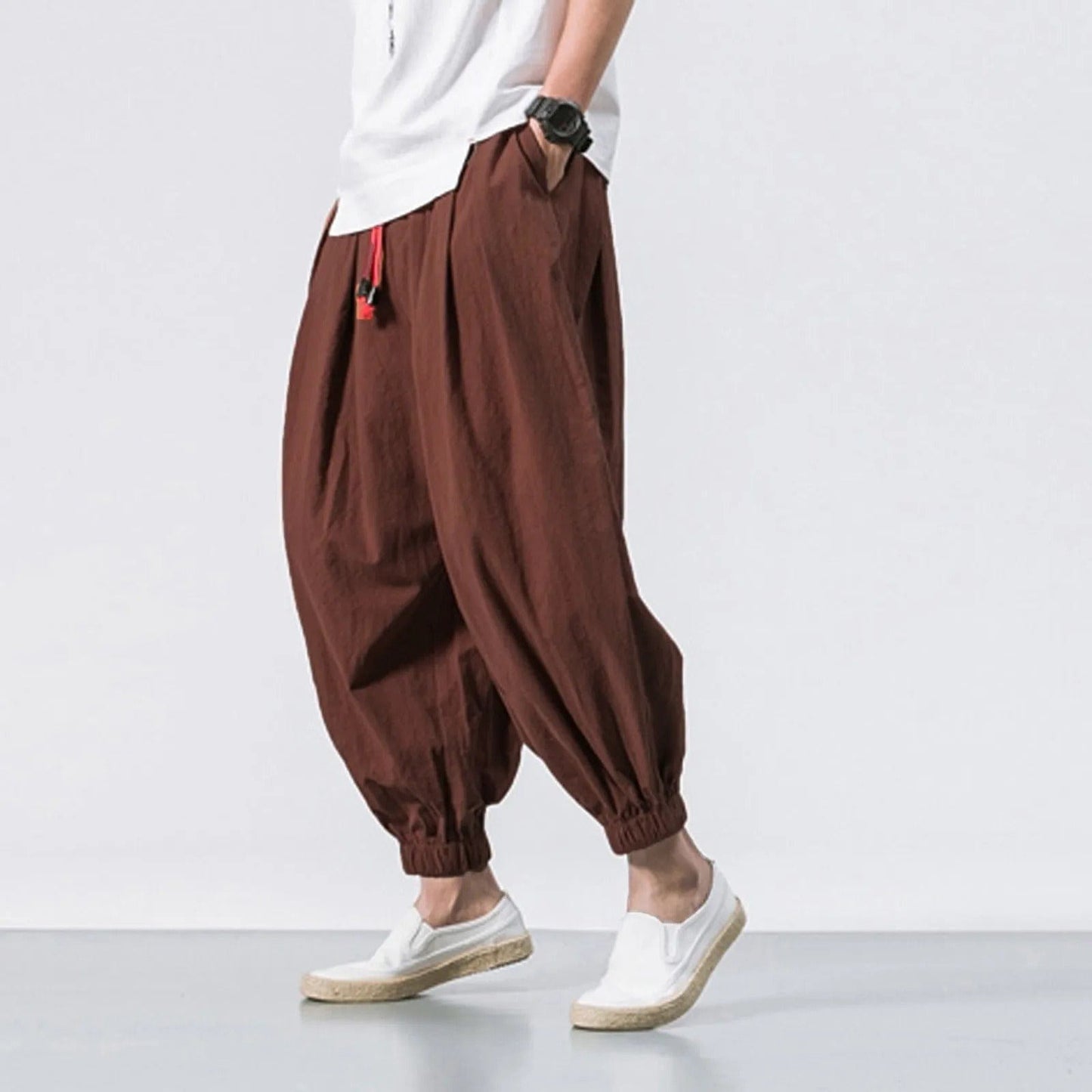 LP | Pantaloni unisex in velluto a coste dalla vestibilità ampia