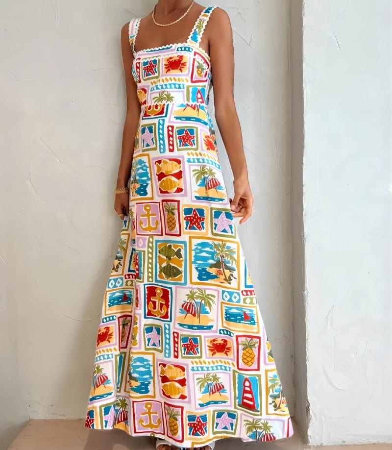 LP | Vestito lungo sexy senza schienale