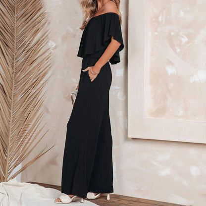 LP | Tuta off-the-shoulder con volant