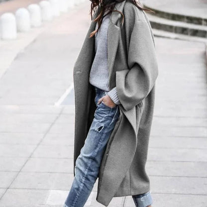 LP | Cappotto elegante con revers oversize