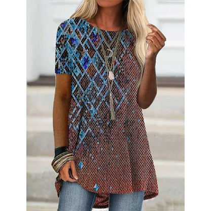 LP | Camicia stampata di ispirazione bohémienne